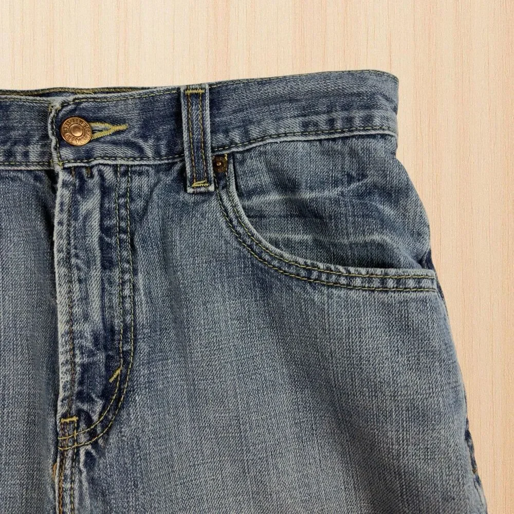 Levi’s 569 Loose Straight Jean Shorts Men’s W29 11L Medium Wash Blue Denim